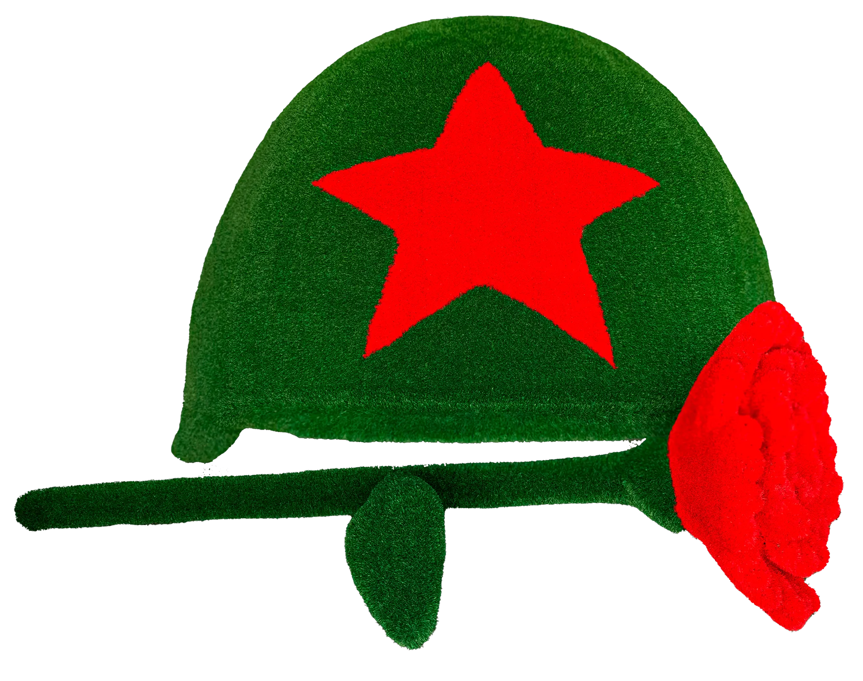 Топиарная фигура Каска и гвоздика