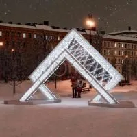 Новогодний тоннель "Ромб"