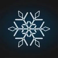 Световое Панно Снежинка
