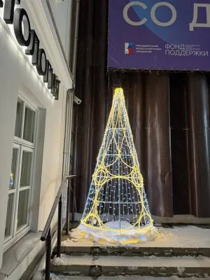 Уличная световая Ёлка конус IN-249, 3м